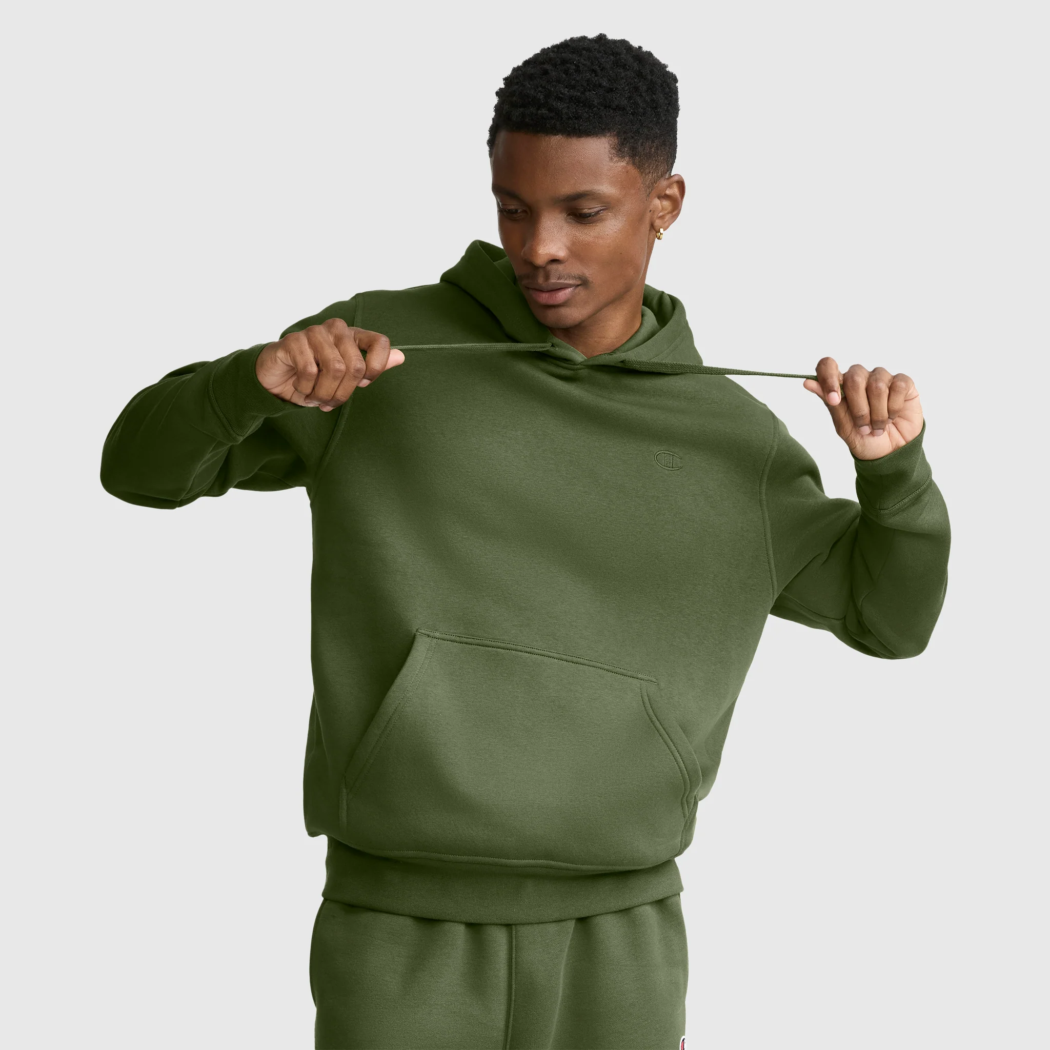 Powerblend Hoodie. C Logo