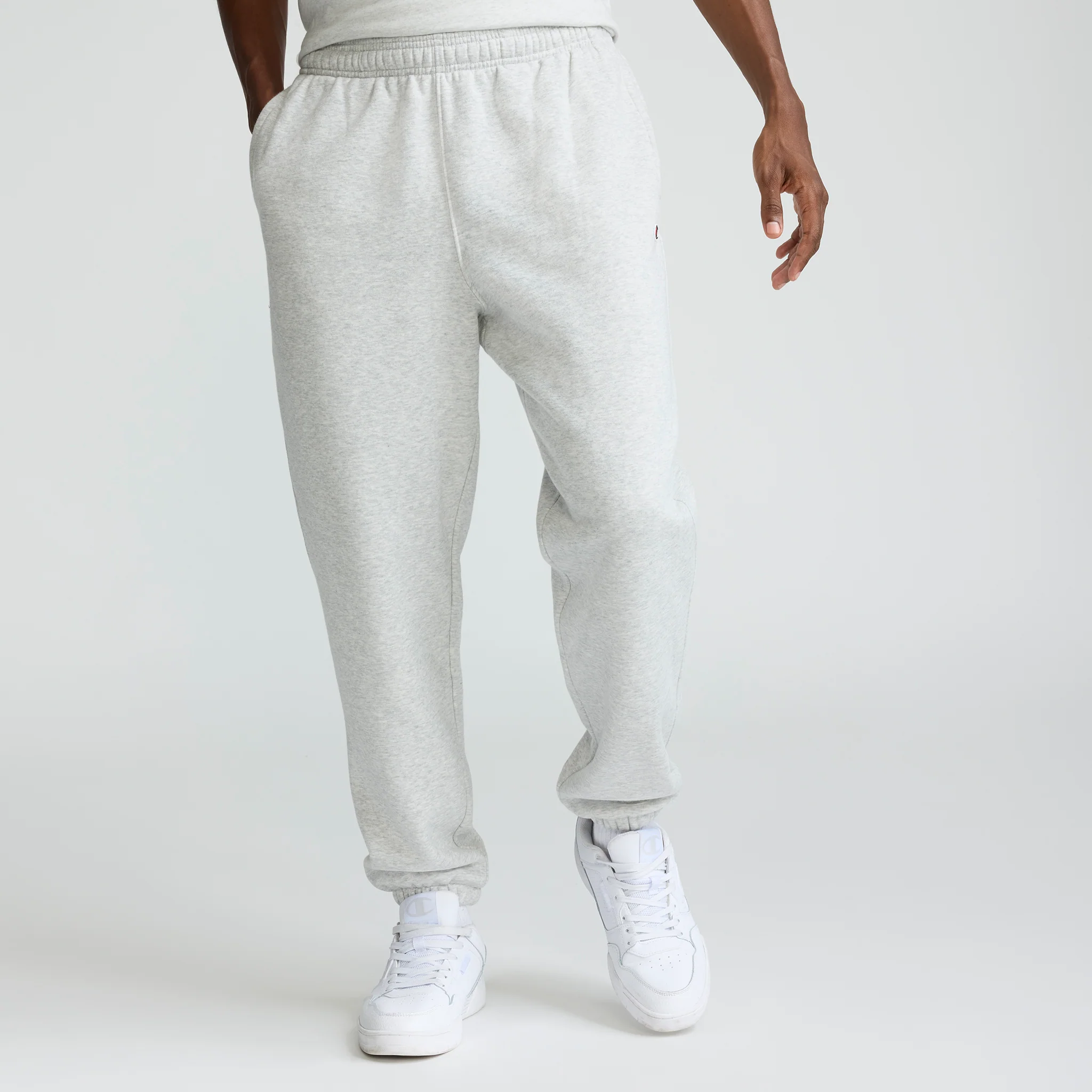 Powerblend Sweatpants. Cinched Bottom. C Logo - Big & Tall