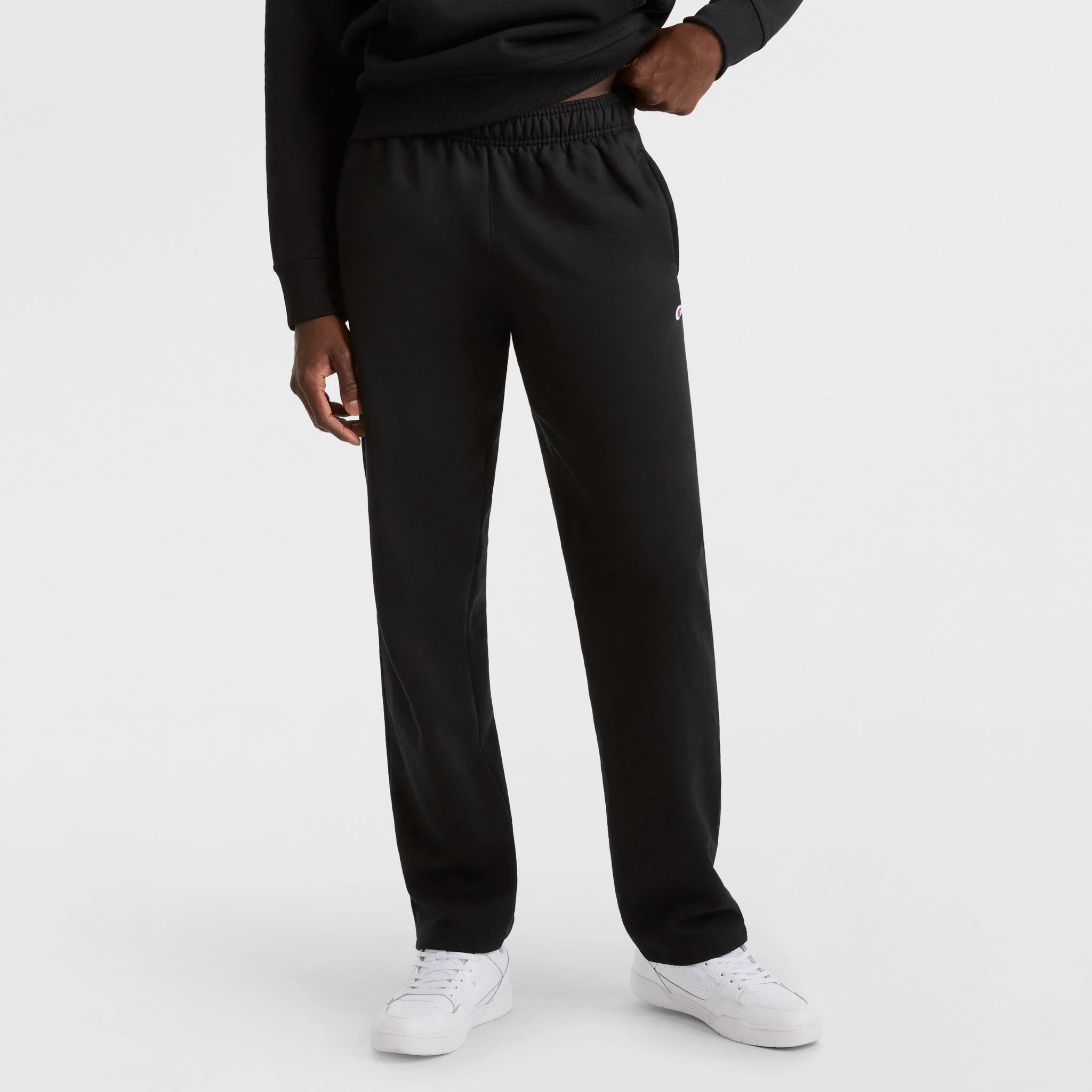 Powerblend Sweatpants. Open Hem. C Logo