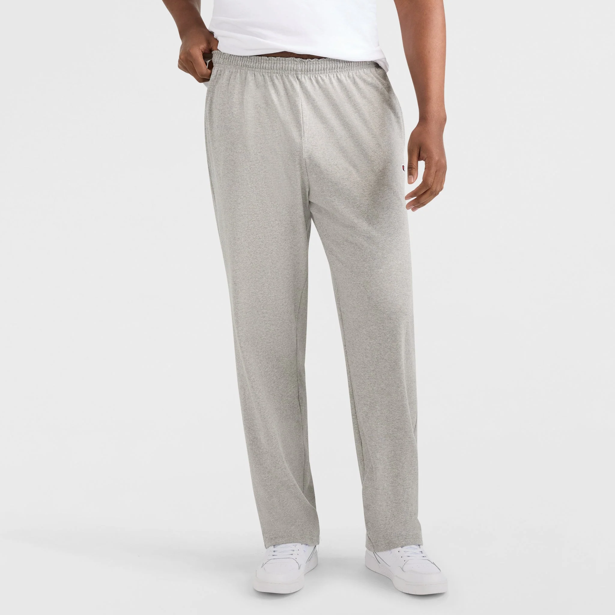 Lightweight Lounge Pants. Open Hem. C Logo - Big & Tall