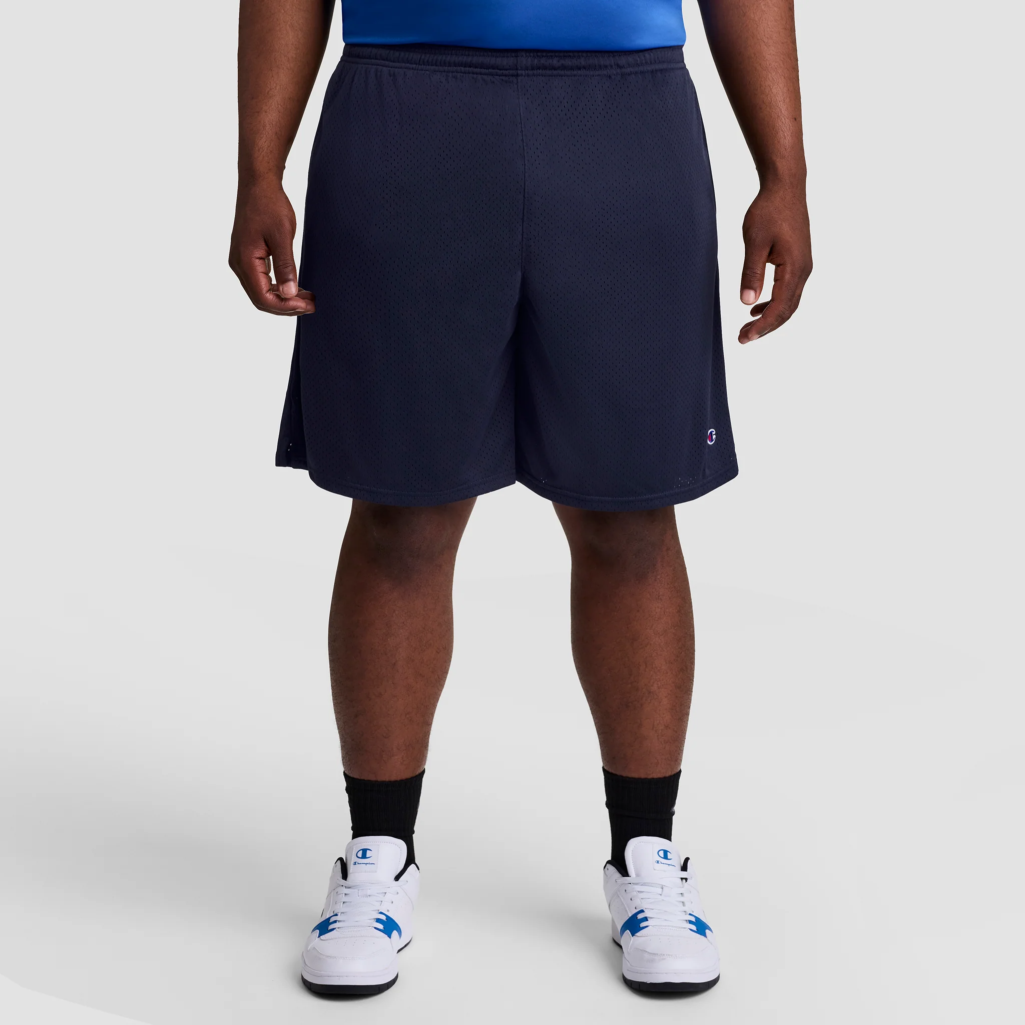 9 Classic Mesh Shorts. C Logo - Big & Tall