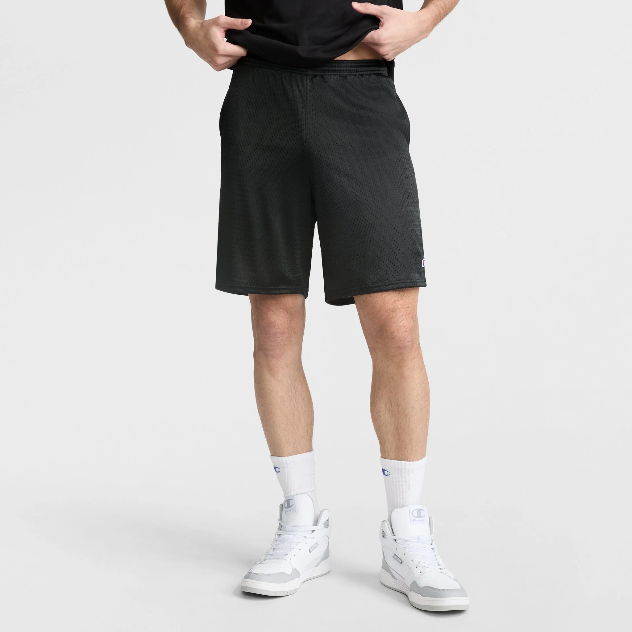 9 Classic Mesh Shorts. C Logo