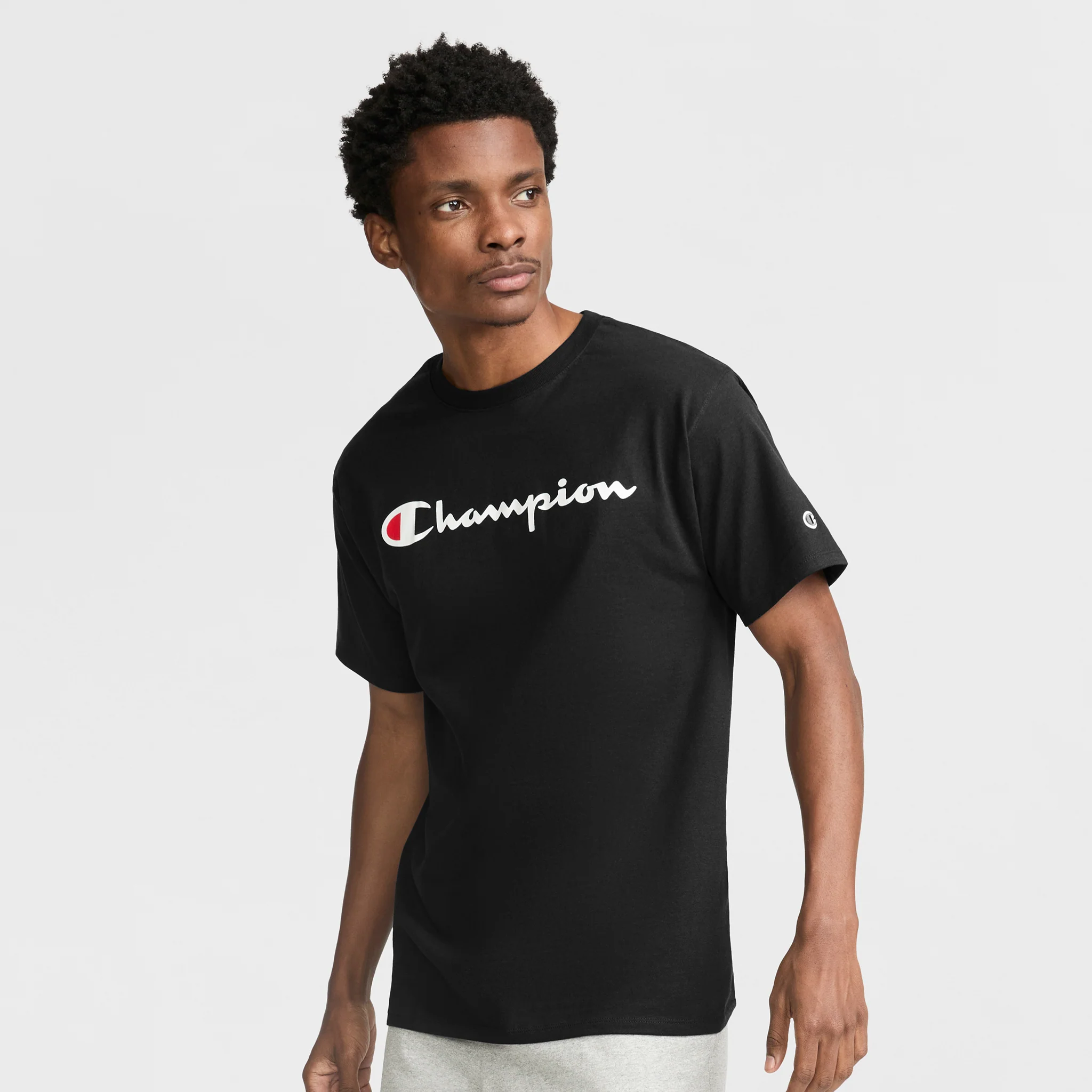 Classic Graphic T-Shirt. Script Logo