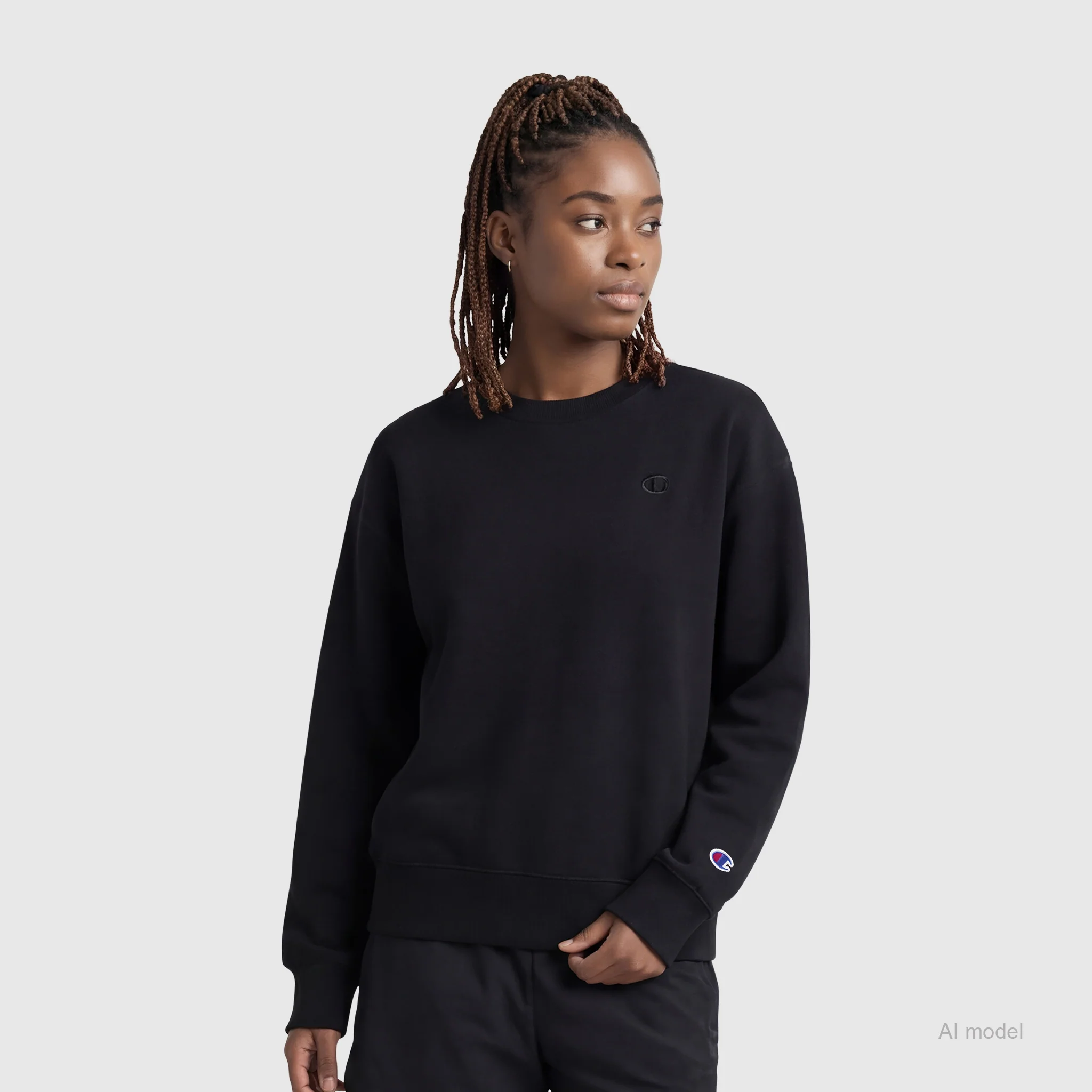 Powerblend Crewneck Sweatshirt. Small C