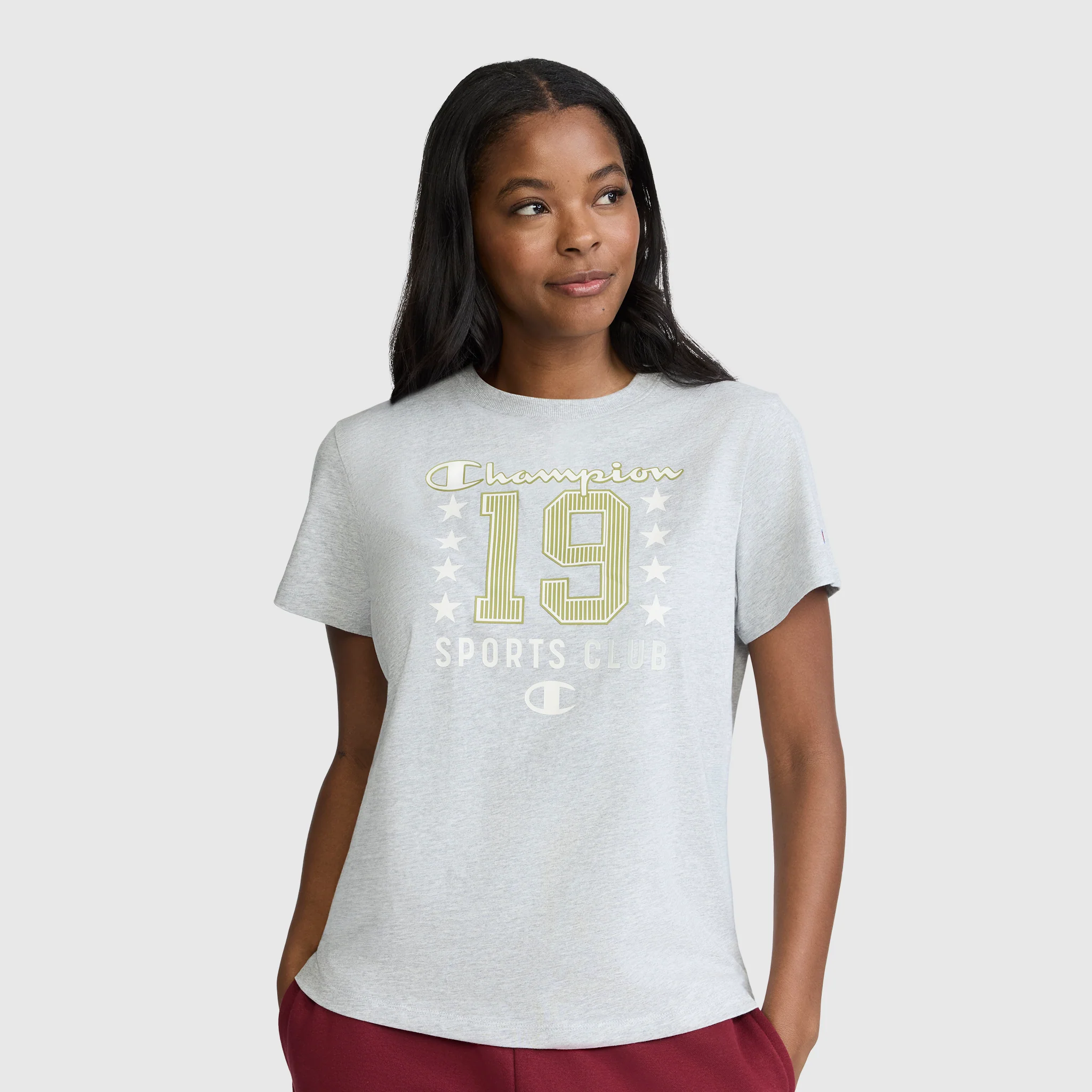Sports Club 19 with Stars Graphic T-Shirt