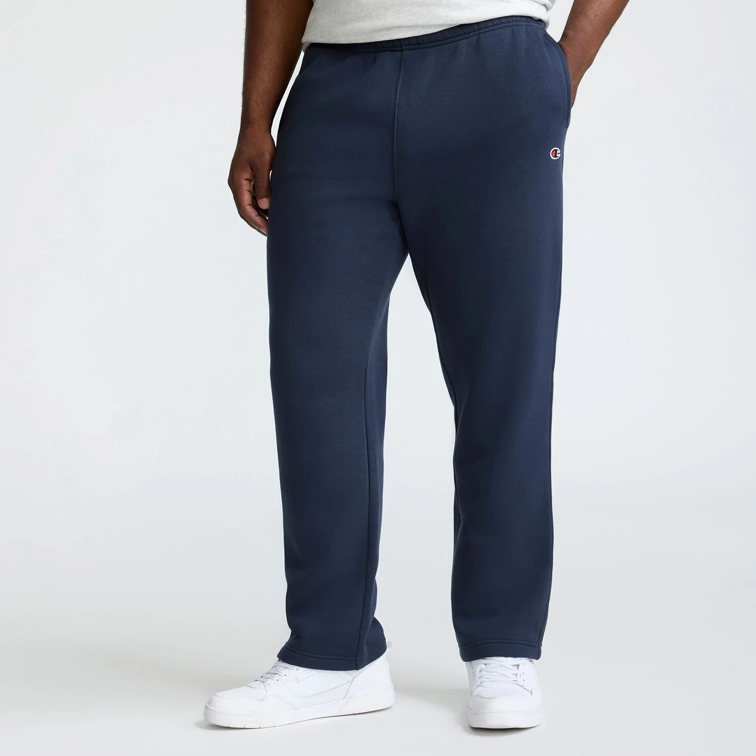 Powerblend Sweatpants. Open Hem. C Logo - Big & Tall